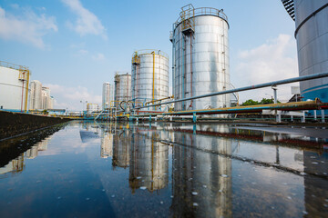 Chemical industry tank storage farm carbon steel the tank