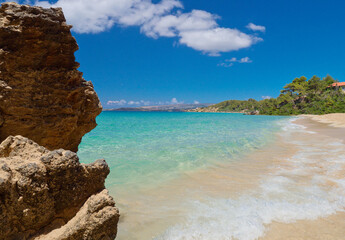 Fototapeta premium Gialos beach on Kefalonia island