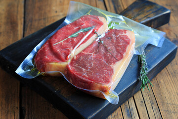 Rumpsteak sous-vide