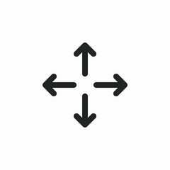 Direction Arrows Location Pointer icon