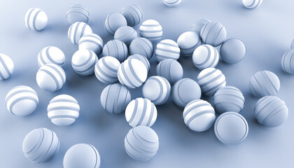 Abstract geometric background. 3d Rendering