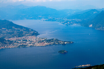 Il Lago Maggiore visto dal Mottarone