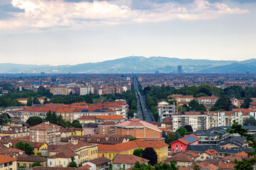 Torino visto dal Castello di Rivoli
