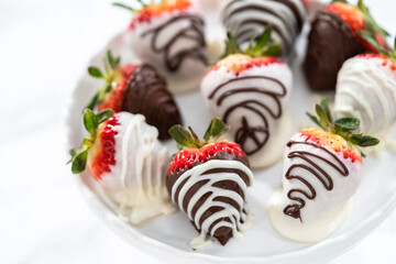Chocolate dipped strawberries