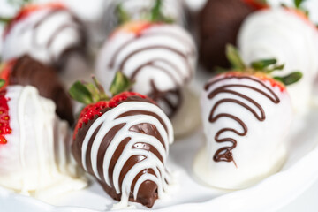 Chocolate dipped strawberries