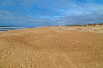 Beautiful beach in Figueira da Foz