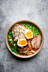 Ramen noodle soup