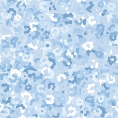 Seamless snow leopard, ocelot or arctic wild cat fur leather pattern print