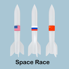 Space Race concept