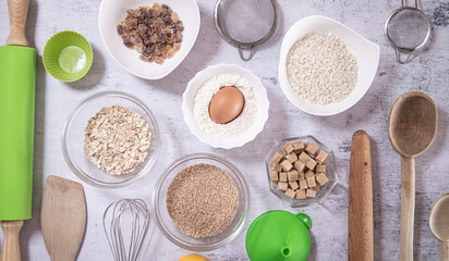 ingredients for baking