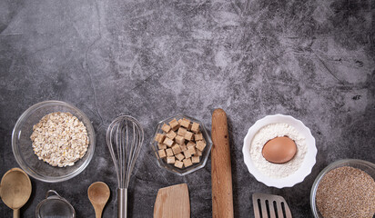 ingredients for baking