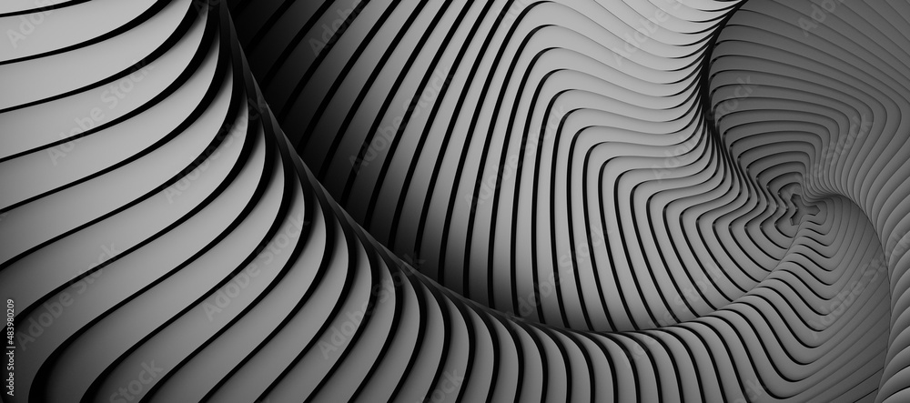 Poster Vortex swirl motion. Abstract textured background..