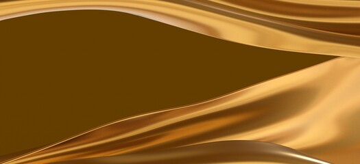 Gold silk fabric 3d premium