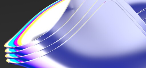 Colorful flowing liquid thermal waves abstract background