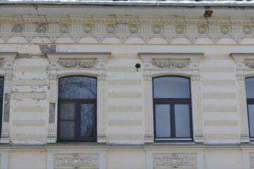Obraz premium Old historic houses in Nizhny Novgorod