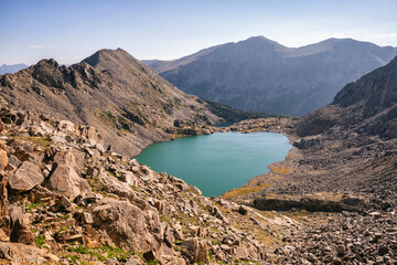 Big Spruce Lake in the Holy Cross Wilderness, Colorado