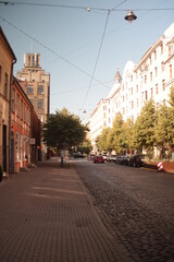 Riga city streets, Latvia
