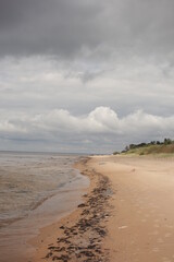 Beach, Baltic sea summer, sky