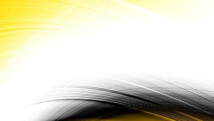 Fototapeta premium Abstract fractal pattern on white blank background.