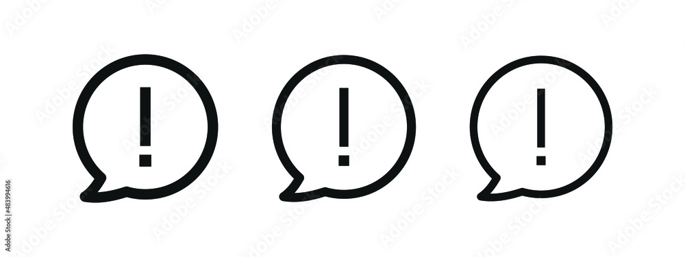 Poster info bubble icon information speech bubbles icons