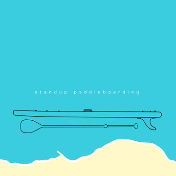 Stand up paddleboarding equipment