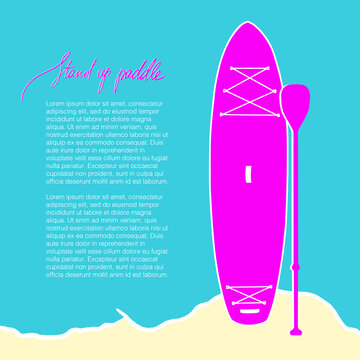 Stand up paddleboarding equipment