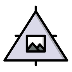 exposure triangle icon