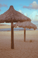 umbrellas on the beach