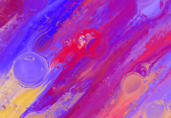 Abstract color acrylic hand painted background. Design element