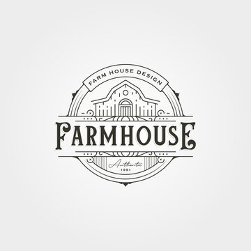Farm Fresh Logo Farmhouse Logo Badge Stock Vector (Royalty Free) 714838039  | Shutterstock