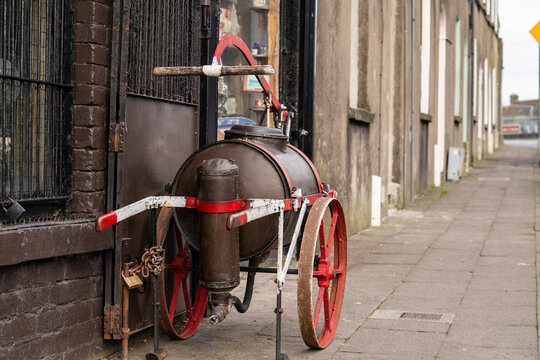 Old fireman's pump