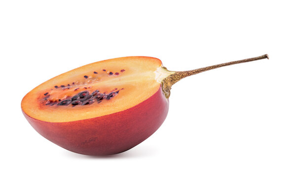 Fresh tomarillo fruit isolated on white background