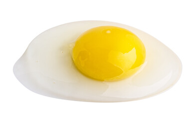 Quail egg isolated on white background
