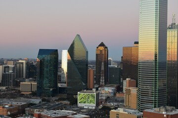 city skyline Dallas