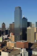 downtown city Dallas Texas 