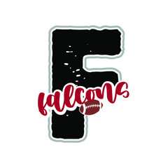 American Football, Football typography slogan, Vector print tee shirt, poster