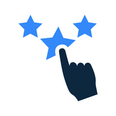 Response, rate, rank, ranking icon. vector design.