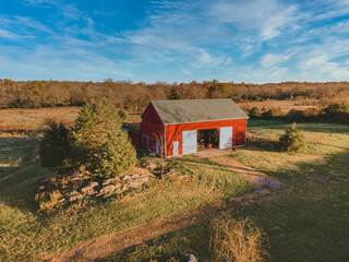 Barn on a farm