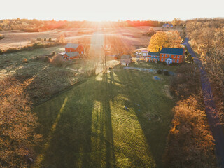 Barn Sunset