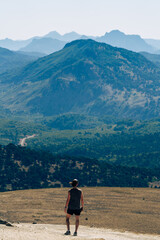 Obraz premium walking in the mountains
