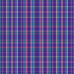 Seamless tartan plaid pattern background with vintage color.