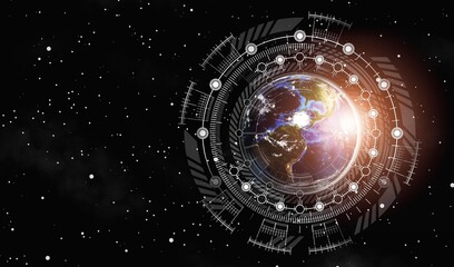 Concept of pass clean energy, sustainable environment protection earth globe to generation with energy resources icon.