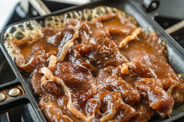 焼きはじめのジンギスカン