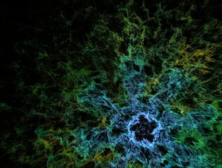 Imaginatory fractal abstract background Image