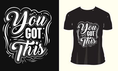typography t-shirt design with vector illustration.