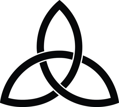 Celtic trinity knot icon