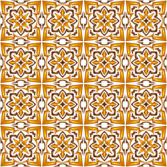 Ceramic tile seamless pattern. Wall or floor texture. Absrtract decorative porcelain pottery.