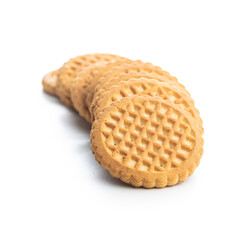 Butter biscuits. Sweet cookies