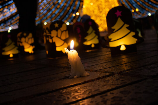 Velias, candles, Bogot&aacute;