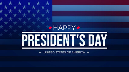Happy Presidents Day United States of America Background. Abstract US Patriotic day Wallpaper